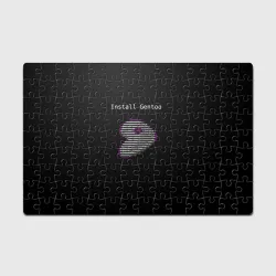 Головоломка Пазл магнитный 126 элементов Install Gentoo