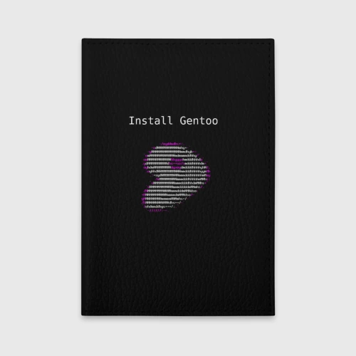 Обложка для автодокументов Install Gentoo