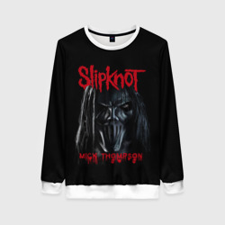 Женский свитшот 3D Mick Thompson Slipknot Слипкнот