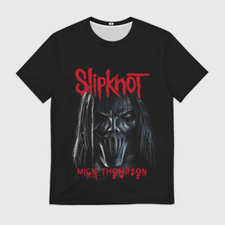 Мужская футболка 3D Mick Thompson Slipknot Слипкнот