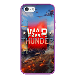 Чехол для iPhone 5/5S матовый War thunder Вар Тандер