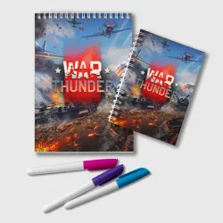 Блокнот War thunder Вар Тандер