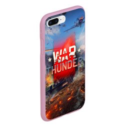Чехол для iPhone 7Plus/8 Plus матовый War thunder Вар Тандер - фото 2