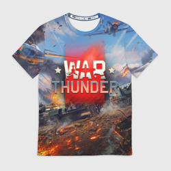 Мужская футболка 3D War thunder Вар Тандер