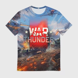 Мужская футболка 3D War thunder Вар Тандер