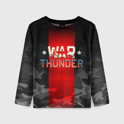 Детский лонгслив 3D War thunder Вар Тандер