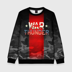 Детский свитшот 3D War thunder Вар Тандер