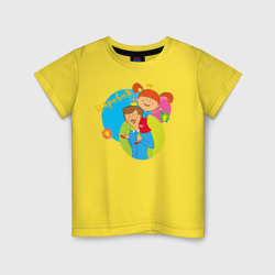 Детская футболка хлопок Царь с Царевной