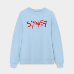 Мужской свитшот oversize без начеса хлопок Far Cry 5 sinner грешник