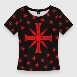 Женская футболка 3D Slim Far Cry 5 sinner секта