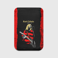 Картхолдер Magsafe магнитный Курт Кобейн Нирвана лого +спина