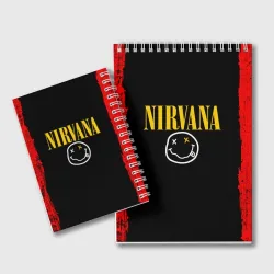 Блокнот Курт Кобейн Нирвана лого +спина - фото 2