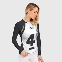 Женский рашгард 3D Бокуто 4 форма Фукуродани - фото 2