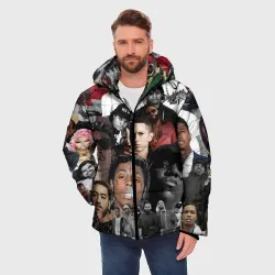 Мужская зимняя куртка 3D Короли Рэпа king rap - фото 2