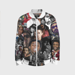 Детский бомбер 3D Короли Рэпа king rap
