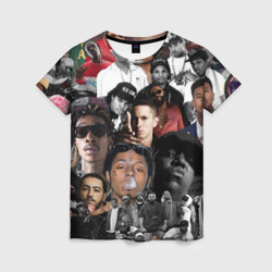 Женская футболка 3D Короли Рэпа king rap