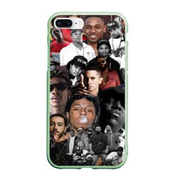 Чехол для iPhone 7Plus/8 Plus матовый Короли Рэпа king rap