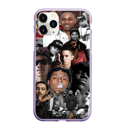 Чехол для iPhone 11 Pro матовый Короли Рэпа king rap