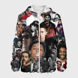 Мужская куртка 3D Короли Рэпа king rap