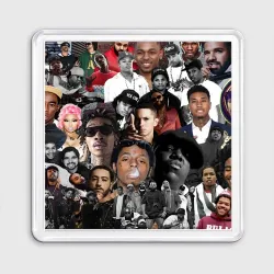 Магнит 55*55 Короли Рэпа king rap