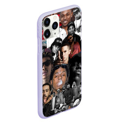 Чехол для iPhone 11 Pro матовый Короли Рэпа king rap - фото 2