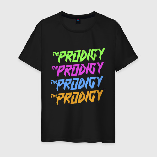 Мужская футболка хлопок The Prodigy art, цвет черный