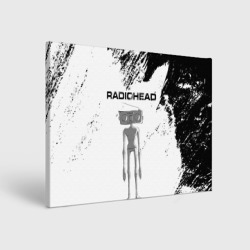 Холст прямоугольный Radiohead Радиохед