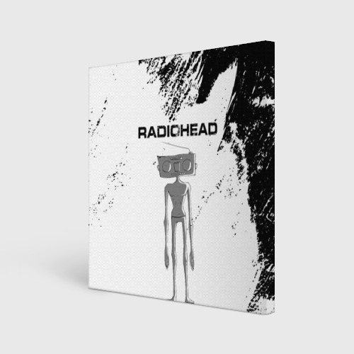 Холст квадратный Radiohead Радиохед, цвет 3D печать