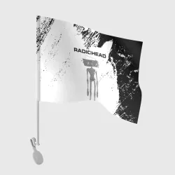 Флаг для автомобиля Radiohead Радиохед