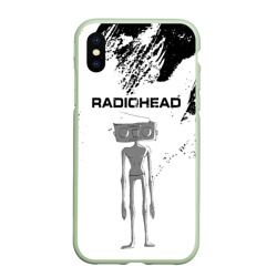 Чехол для iPhone XS Max матовый Radiohead Радиохед