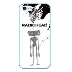 Чехол для iPhone 5/5S матовый Radiohead Радиохед