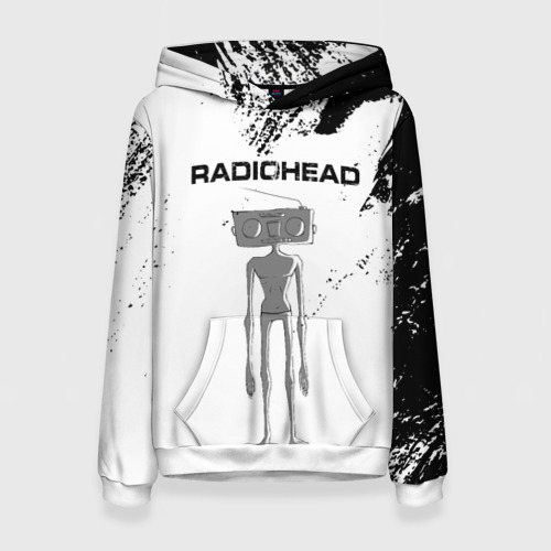 Женская толстовка 3D Radiohead Радиохед, цвет 3D печать