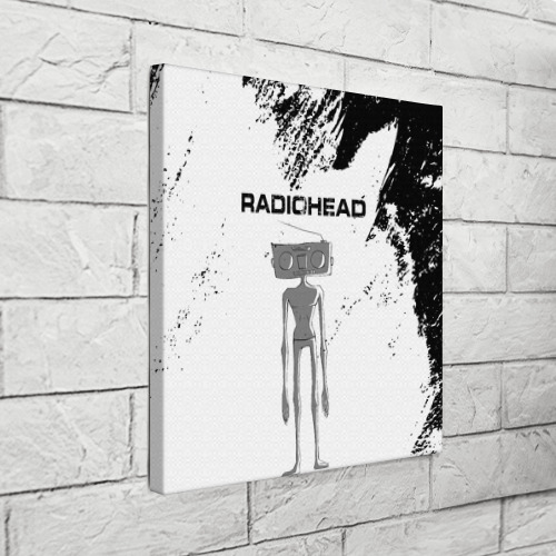 Холст квадратный Radiohead Радиохед, цвет 3D печать - фото 3