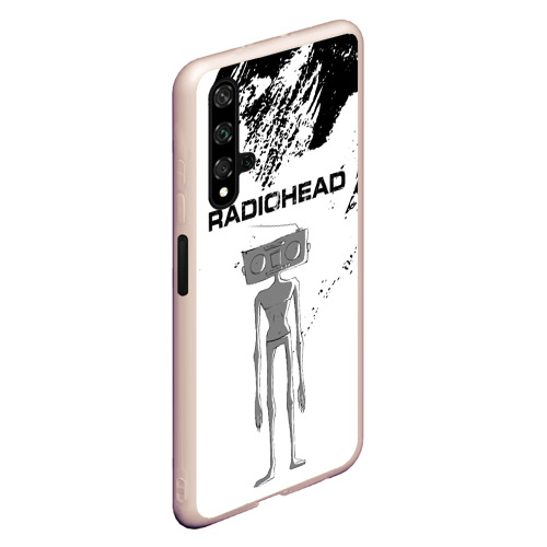Чехол для Honor 20 Radiohead Радиохед, цвет светло-розовый - фото 3