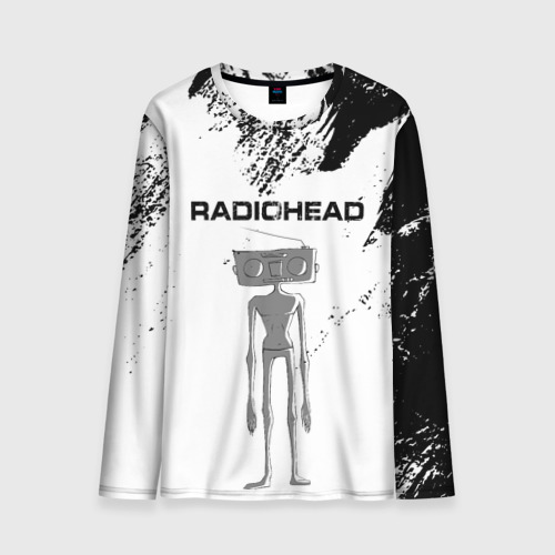 Мужской лонгслив 3D Radiohead Радиохед, цвет 3D печать