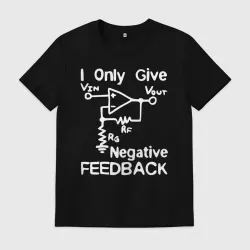Мужская футболка хлопок Negative Feedback White