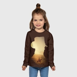 Детский лонгслив 3D RDR2 Arthur - фото 2