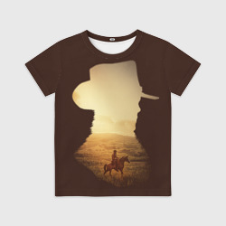 Детская футболка 3D RDR2 Arthur