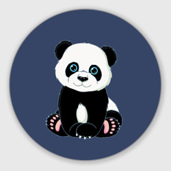 Круглый коврик для мышки Милая Панда Sweet Panda