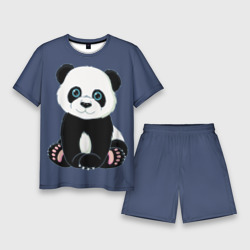 Мужской костюм с шортами 3D Милая Панда Sweet Panda