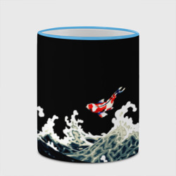 Кружка с полной запечаткой Карп Кои Волна Япония Рыба - фото 2