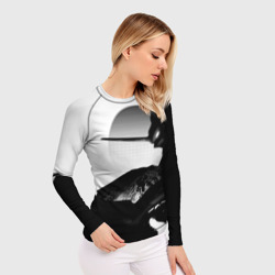 Женский рашгард 3D Закат Евангелион - фото 2