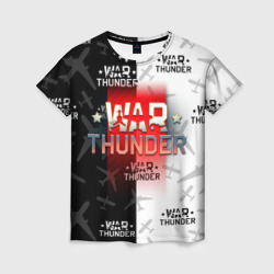 Женская футболка 3D War thunder Вар Тандер