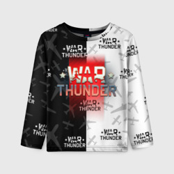 Детский лонгслив 3D War thunder Вар Тандер