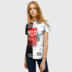 Женская футболка 3D War thunder Вар Тандер - фото 2