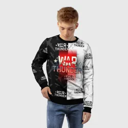 Детский свитшот 3D War thunder Вар Тандер - фото 2