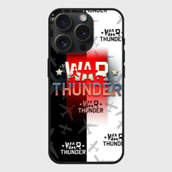 Чехол силиконовый для Apple iPhone 15 Pro матовый War thunder Вар Тандер
