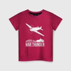 Детская футболка хлопок War thunder Вар Тандер