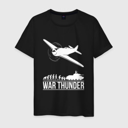 War thunder Вар Тандер – Мужская футболка хлопок с принтом купить со скидкой в -20%