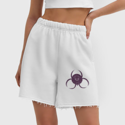 Женские шорты oversize футер хлопок Кумоко - фото 2